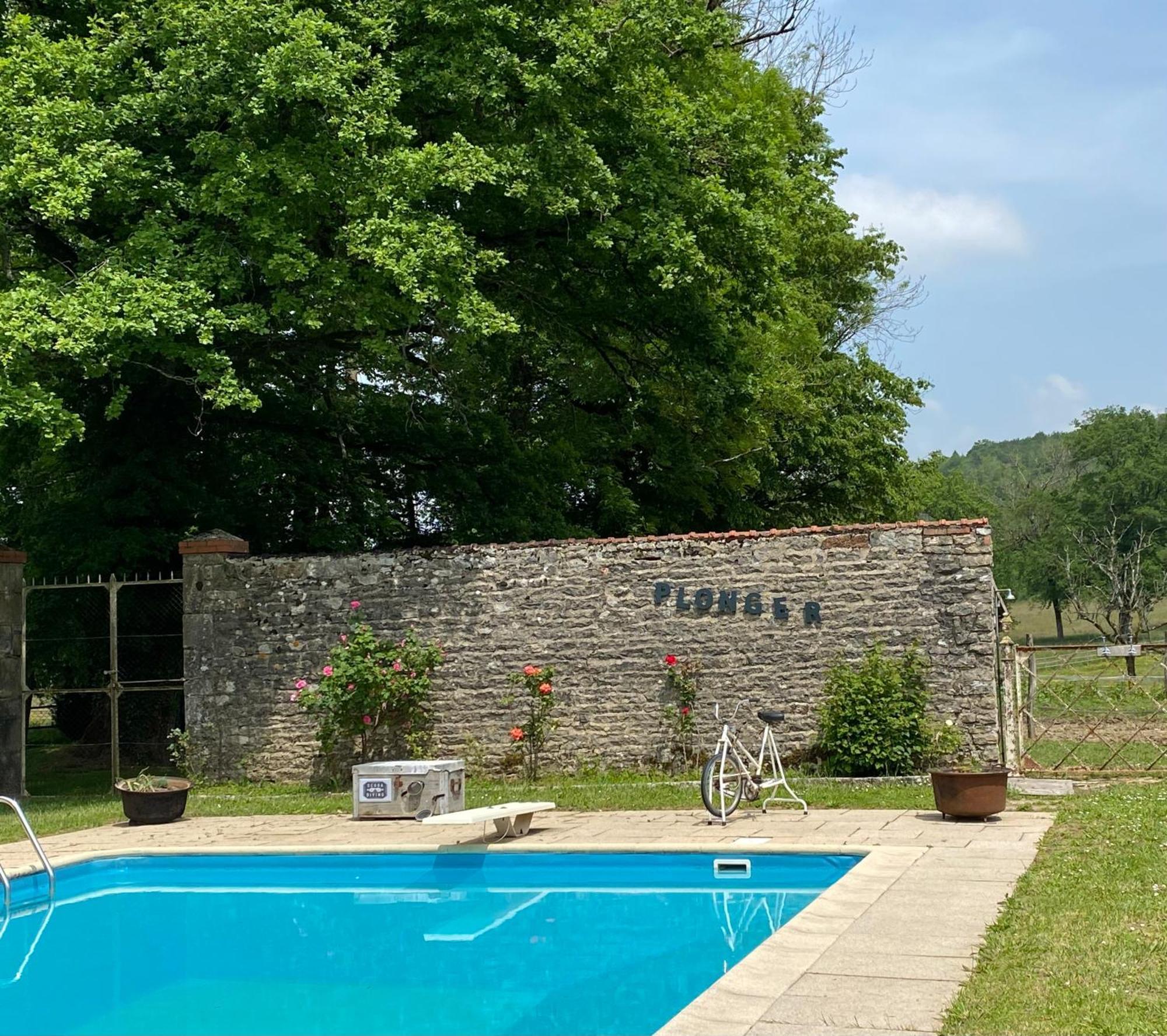 La Roulotte Deluxe De Malpas Bed and Breakfast Quingey Buitenkant foto