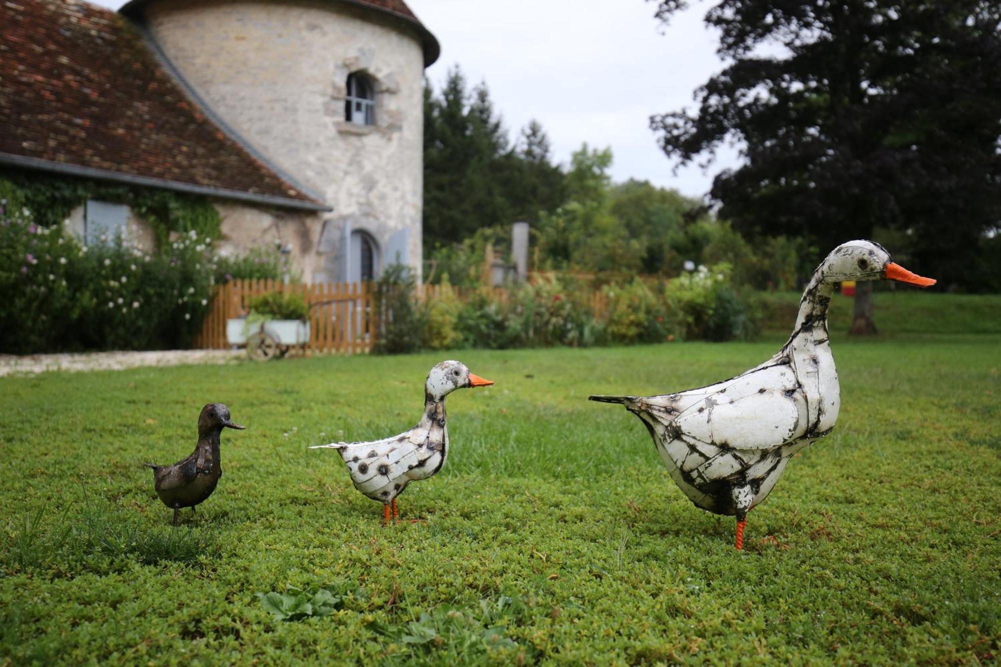 La Roulotte Deluxe De Malpas Bed and Breakfast Quingey Buitenkant foto