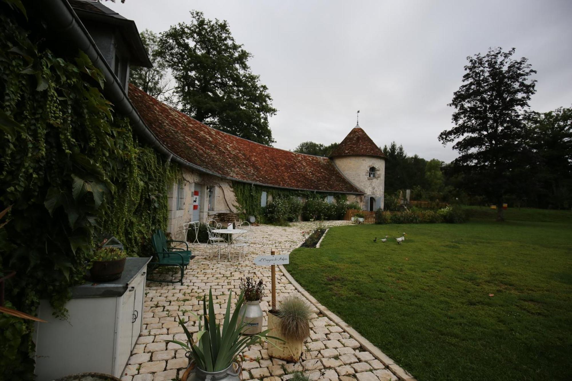 La Roulotte Deluxe De Malpas Bed and Breakfast Quingey Buitenkant foto