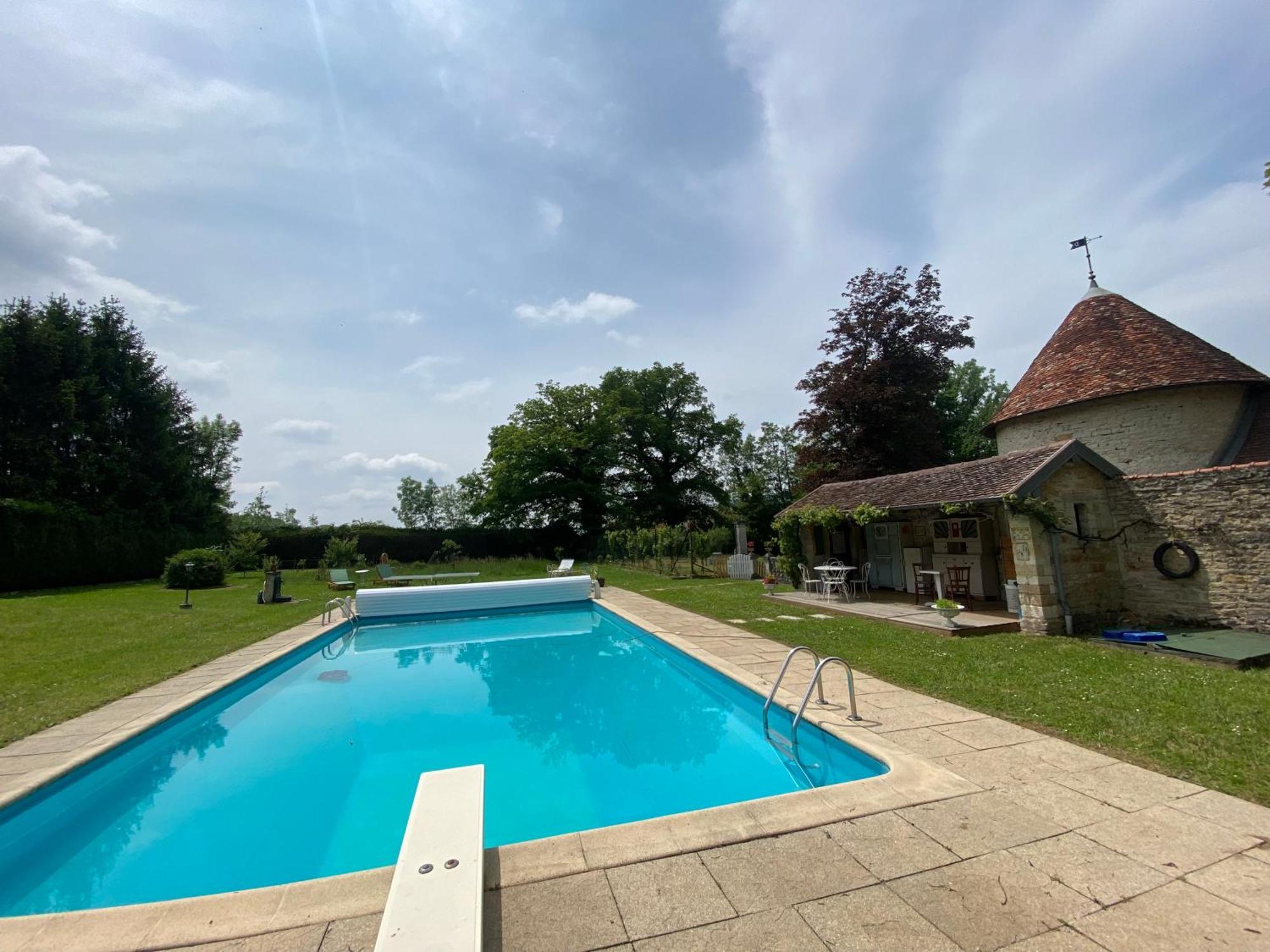 La Roulotte Deluxe De Malpas Bed and Breakfast Quingey Buitenkant foto
