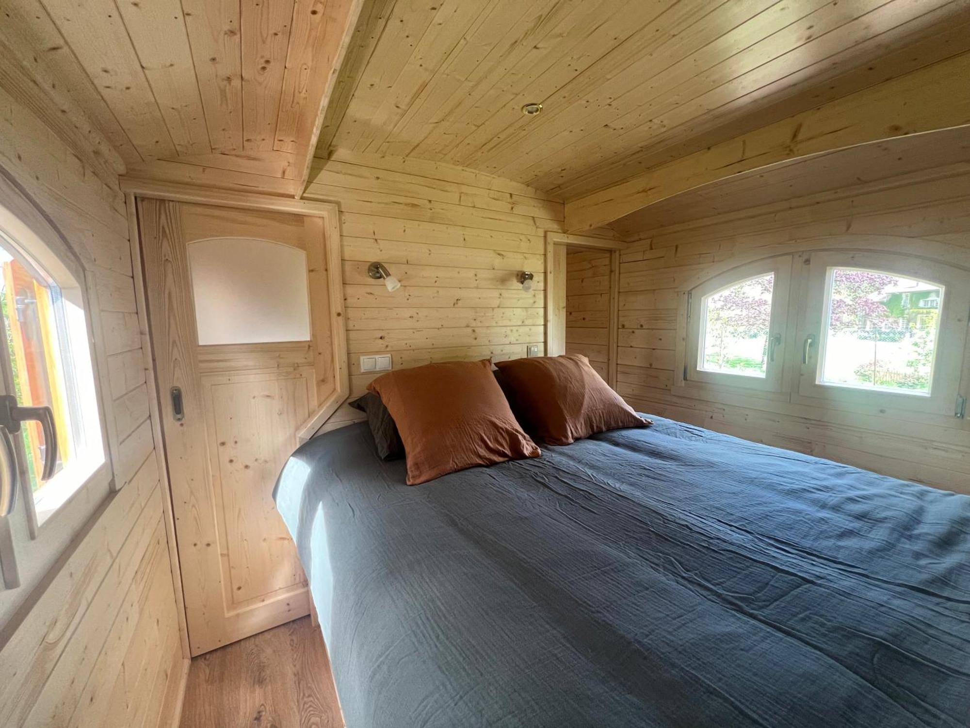 La Roulotte Deluxe De Malpas Bed and Breakfast Quingey Buitenkant foto